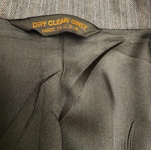 VINTAGE MENS LIGHT GREY KUPPENHEIMER BY WALTON SUIT SET - Picture 7 of 11